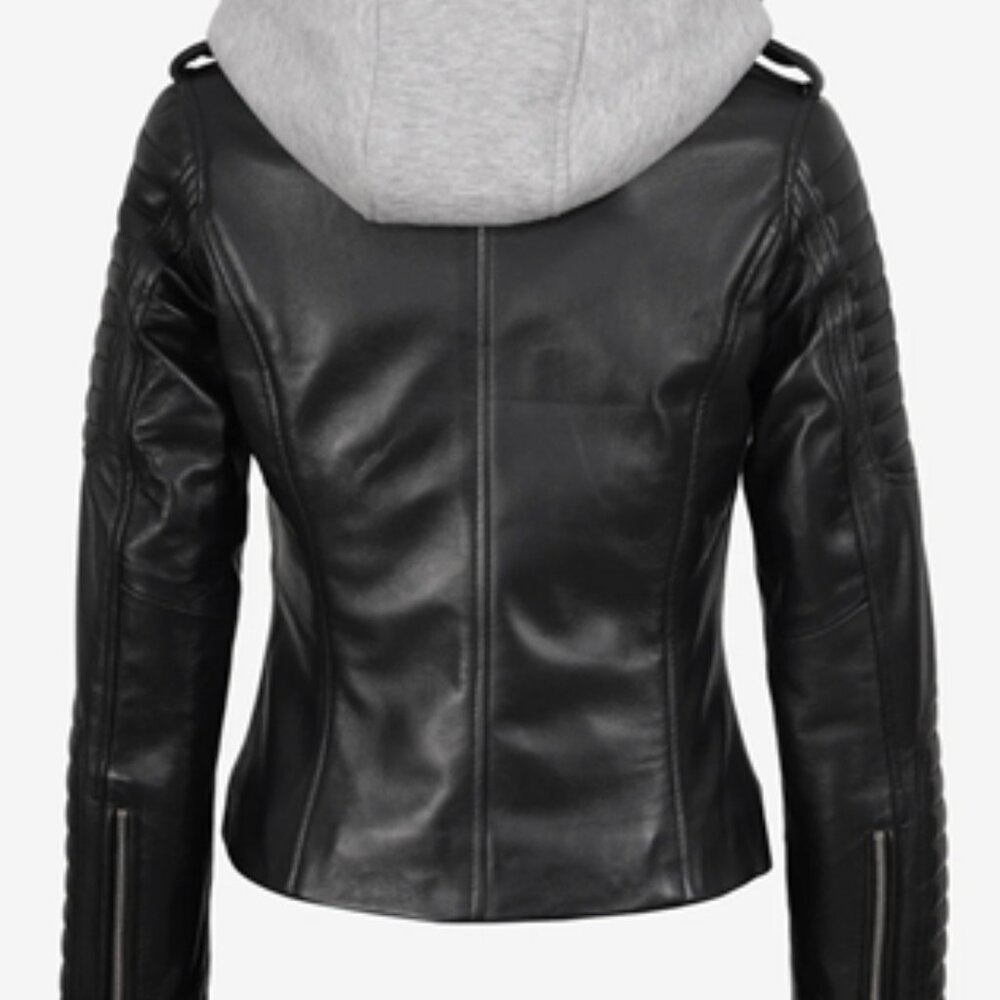 Angel Leather Jacket - Picture 3 of 8